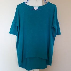 Lularoe Irma top, XXS, Like New!